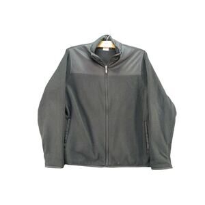 Nike Golf Womens Therma Fit Fleece Jacket Size XL 16-18 Black Full Zip